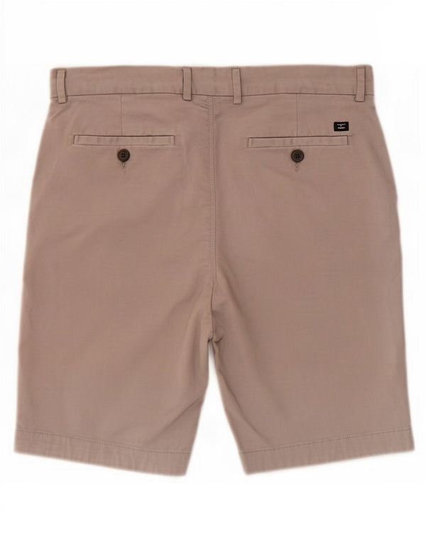 Męskie spodenki typu chino Regular Superdry W32 Średnioszara bawełna