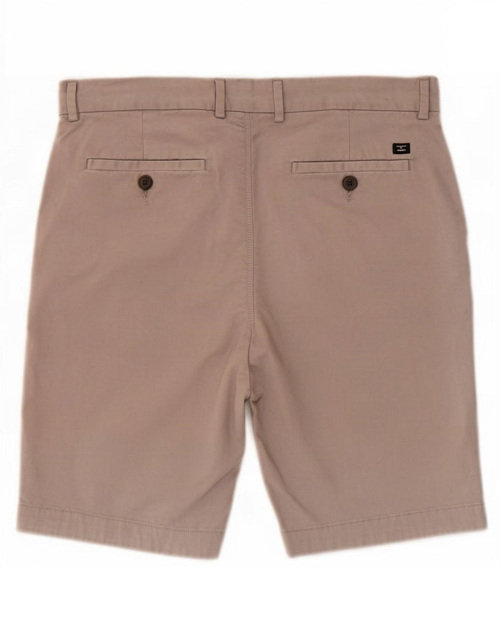 Męskie spodenki typu chino Regular Superdry W32 Średnioszara bawełna