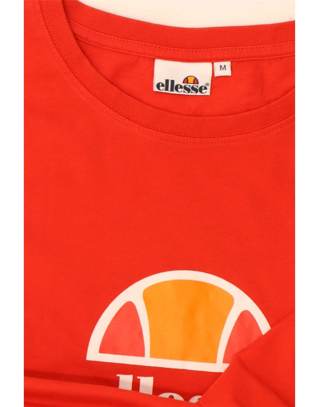 Męska koszulka z grafiką Ellesse Top w kolorze średnio czerwonym