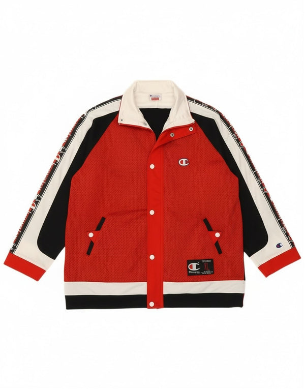 Kurtka chłopięca Champion USA Graphic Dres Top 13-14 lat XL Czerwona Sportowa