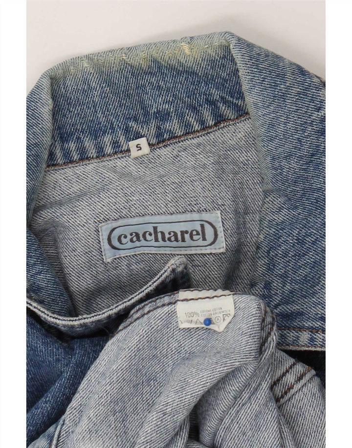 Męska kurtka dżinsowa Cacharel UK 36 Small Blue Cotton