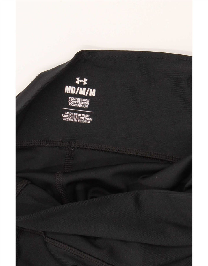 Damskie legginsy Under Armour Compression Graphic UK 12, średnie czarne