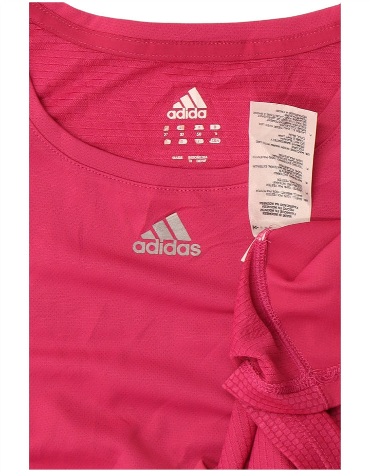 Damska koszulka Adidas Top UK 18 XL Różowy poliester