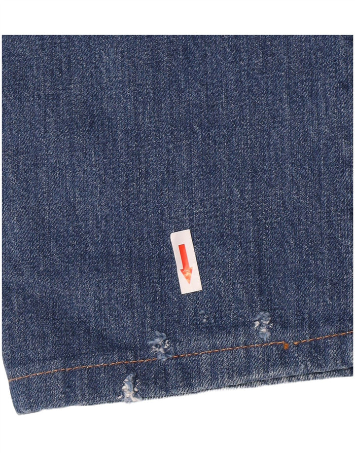 Męskie jeansy Levi's 501 Straight W38 L30 Niebieskie bawełniane