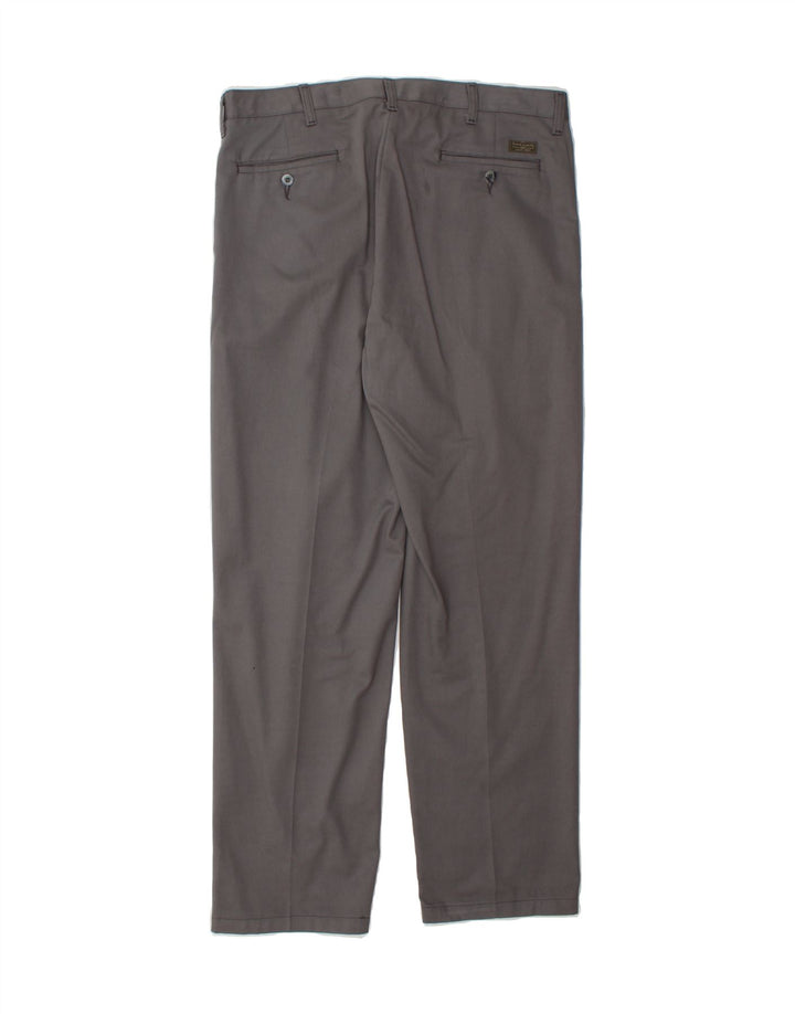 LEE Mens Pegged Chino Trousers W36 L32 Grey Cotton Vintage Lee and Second-Hand Lee from Messina Hembry 
