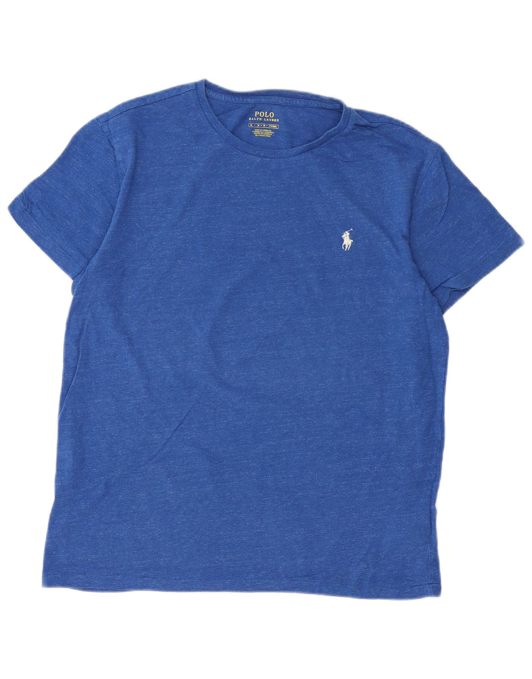 Koszulka męska Polo Ralph Lauren Top, średnia niebieska bawełna