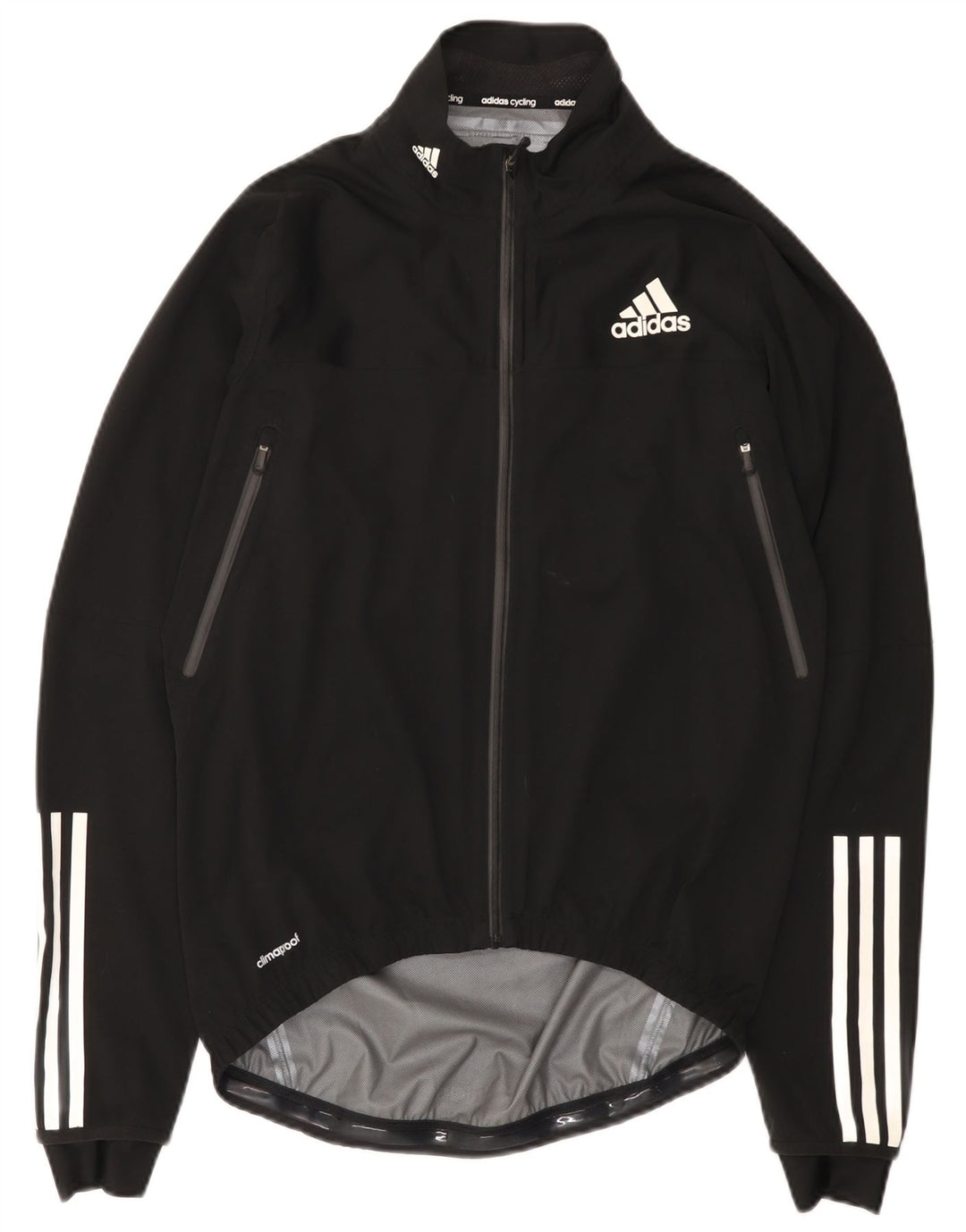 Damska kurtka przeciwdeszczowa Adidas Climacool UK 14, średni czarny poliester