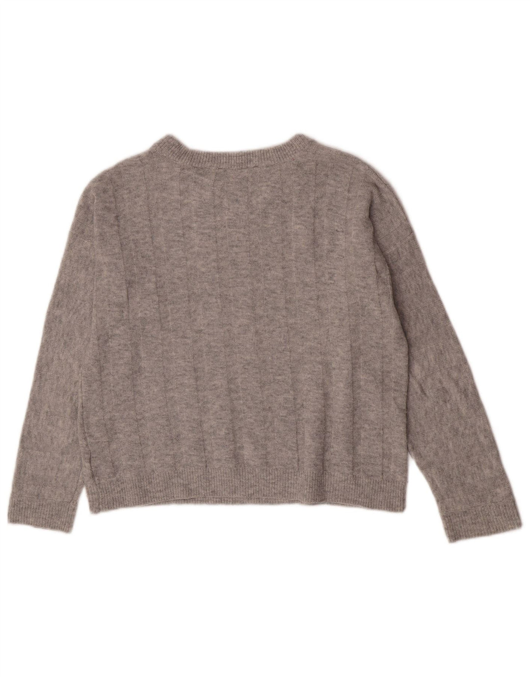 Marks & Spencer Damski sweter oversize z dekoltem w łódkę, UK 10, mały, szary