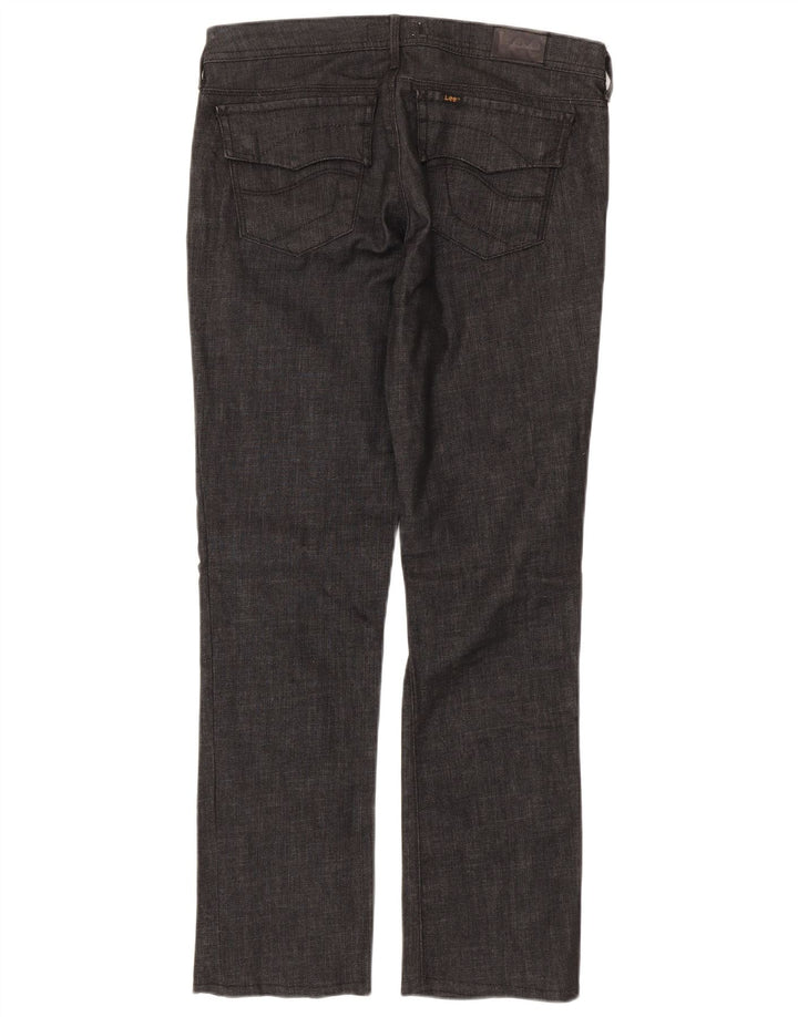 Damskie dżinsy Lee Coral Flap Bootcut W30 L30 Szara bawełna