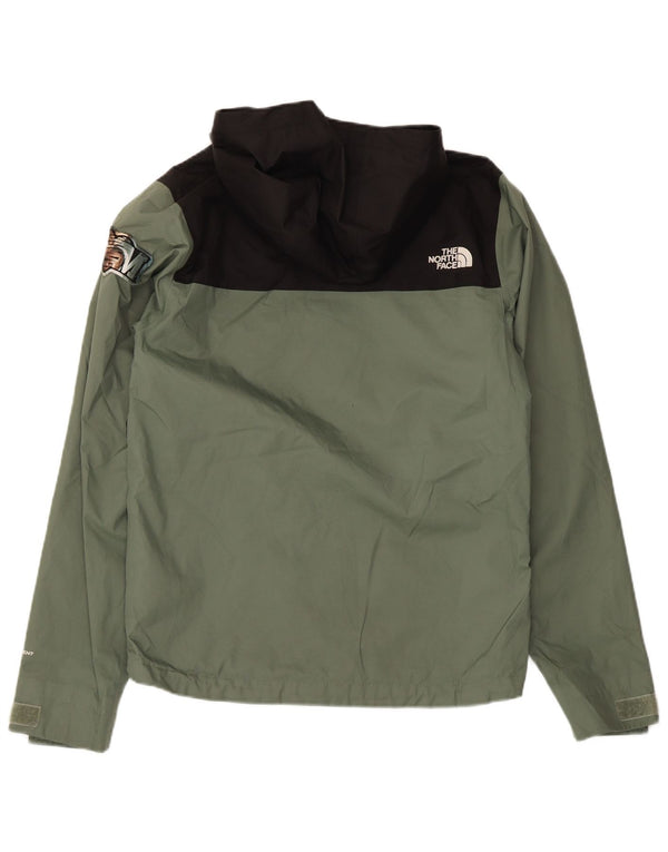 Męska kurtka przeciwdeszczowa z kapturem The North Face Dryvent UK 34 XS w kolorze zielonym