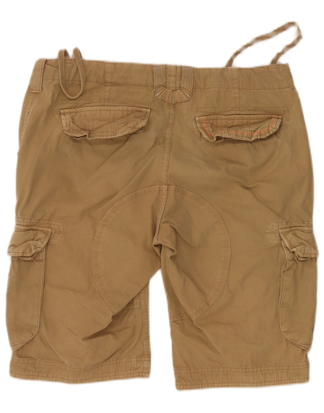 Męskie spodenki cargo Superdry, średnie W36, beżowa bawełna