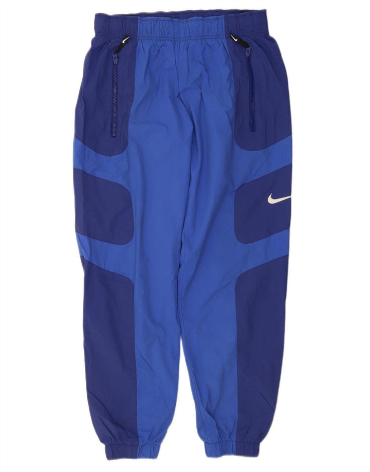 Męskie spodnie dresowe Nike, joggery, nylon w kolorze średniego błękitu