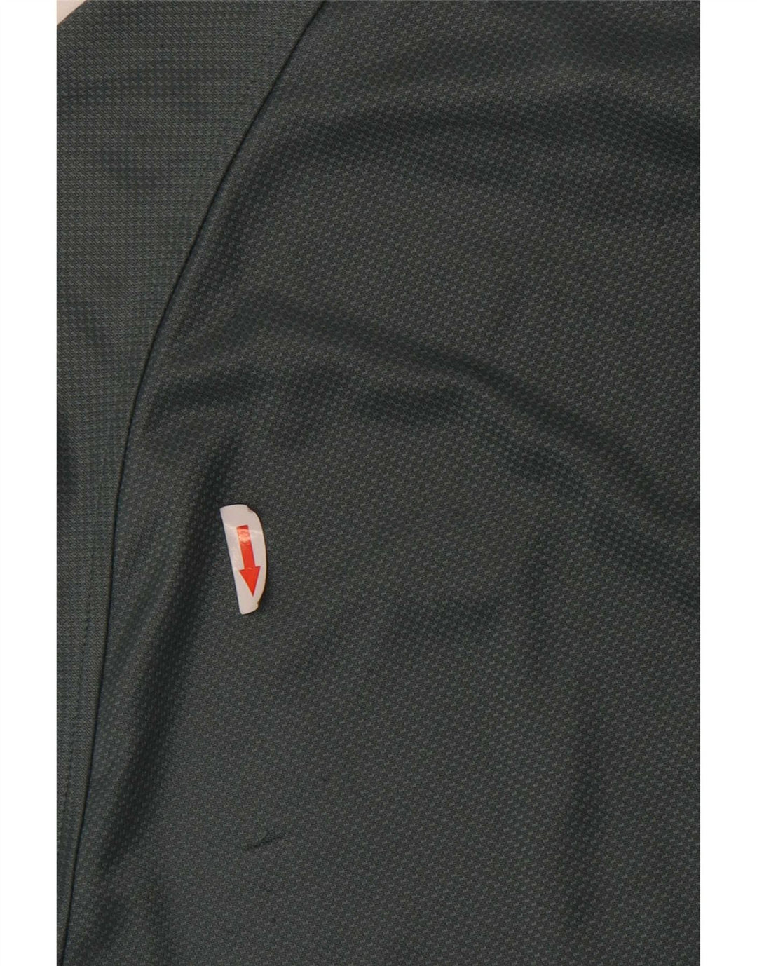 T-shirt męski Nike Top, średni zielony poliester z blokami kolorów