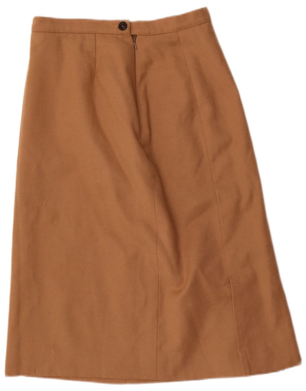 Damska spódnica midi Windsmoor UK 14 Medium W28 Beżowa wełna