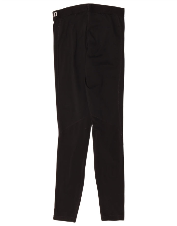 Damskie legginsy Nike Dri Fit Graphic UK 8, małe czarne