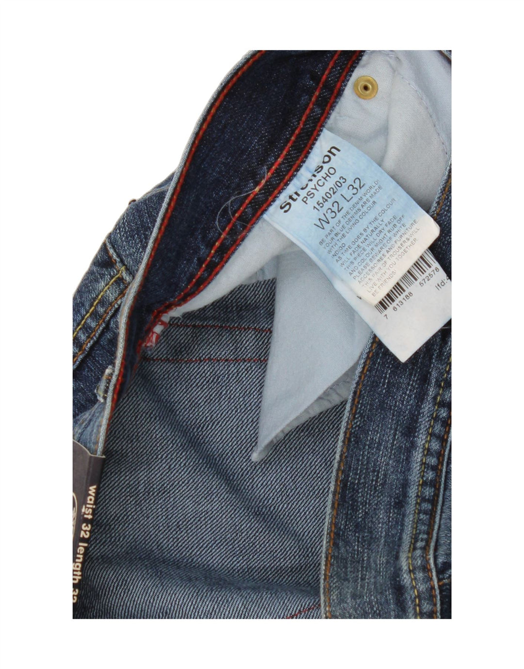 Męskie jeansy Bootcut STRELLSON W32 L32 Niebieskie, bawełniane