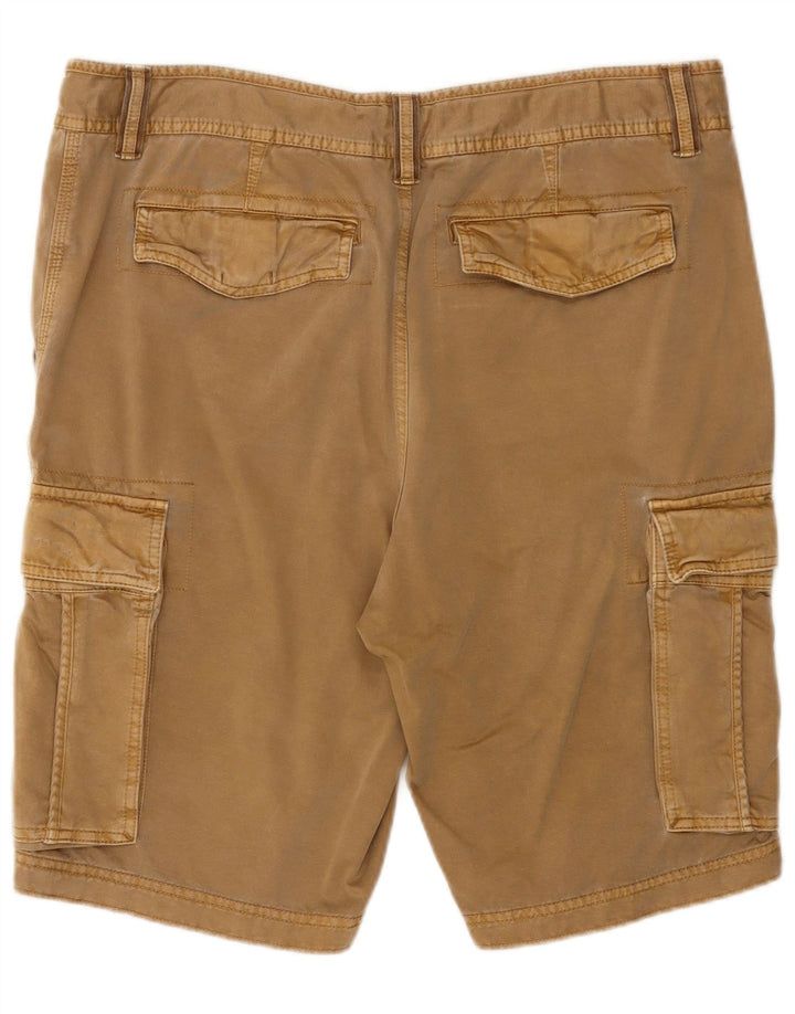 Męskie spodenki cargo Crew Clothing W38 XL, brązowa bawełna