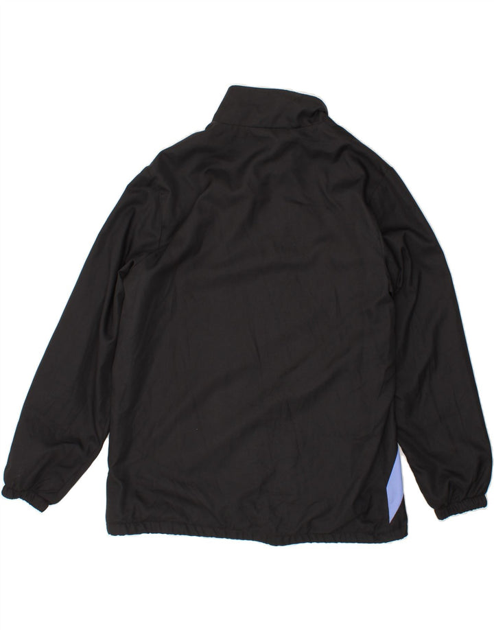 FILA Womens Tracksuit Top Jacket UK 16 Large Black Colourblock Vintage Fila and Second-Hand Fila from Messina Hembry 