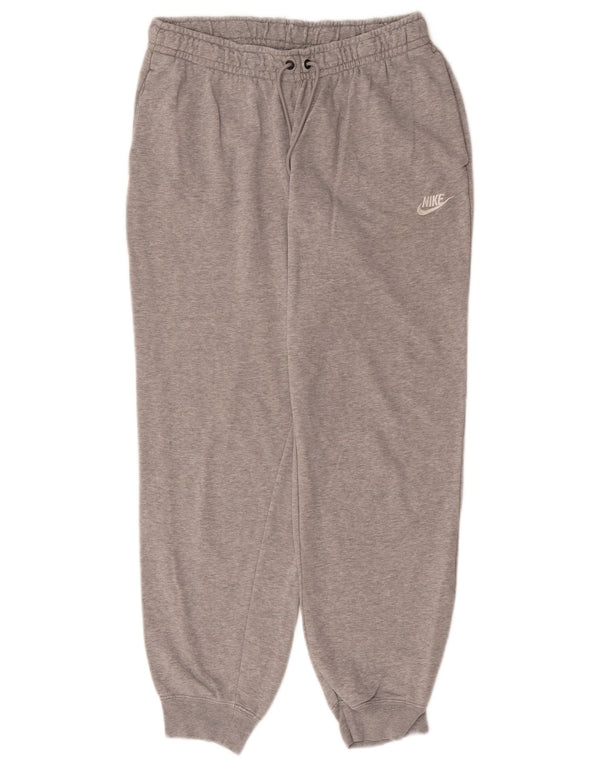 Męskie spodnie dresowe Nike Joggers Średnioszary, bawełniany nakrapiany