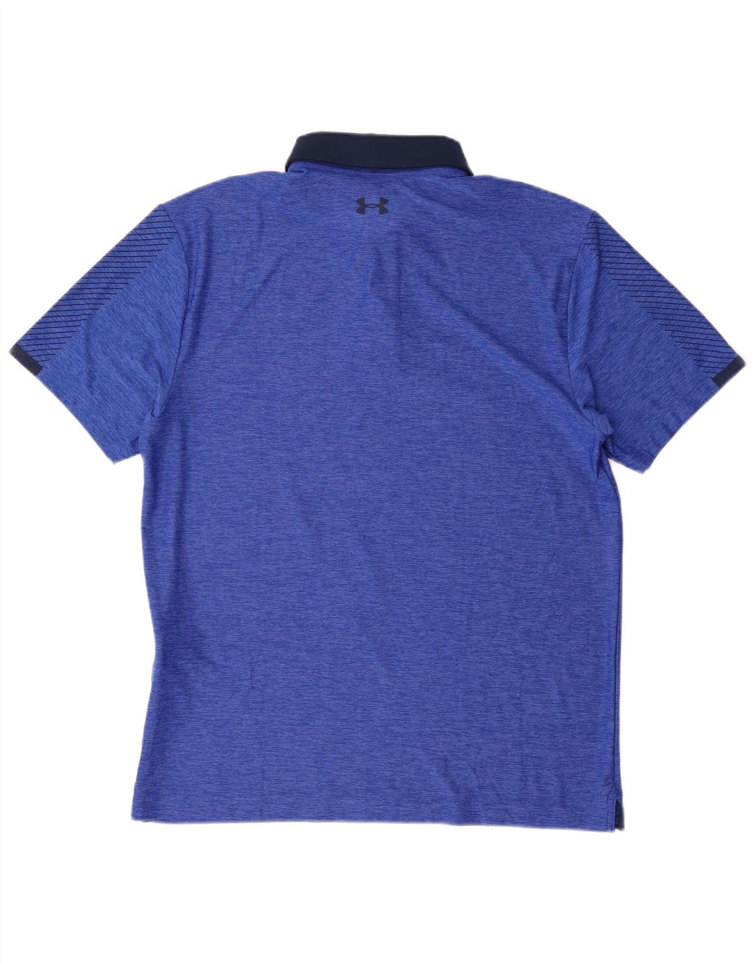 Męska koszulka polo Under Armour Heat Gear, poliestrowa w kolorze średnioniebieskim