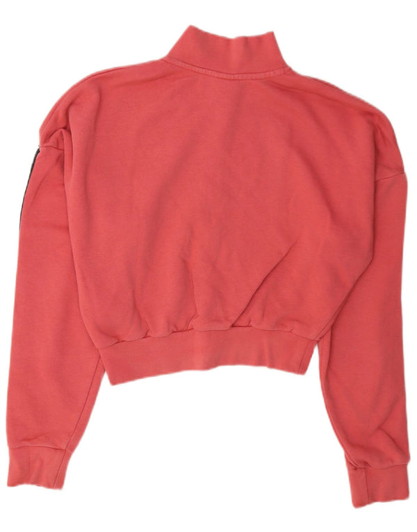 Damska bluza dresowa Nike Oversized Crop UK 6 XS w kolorze różowym