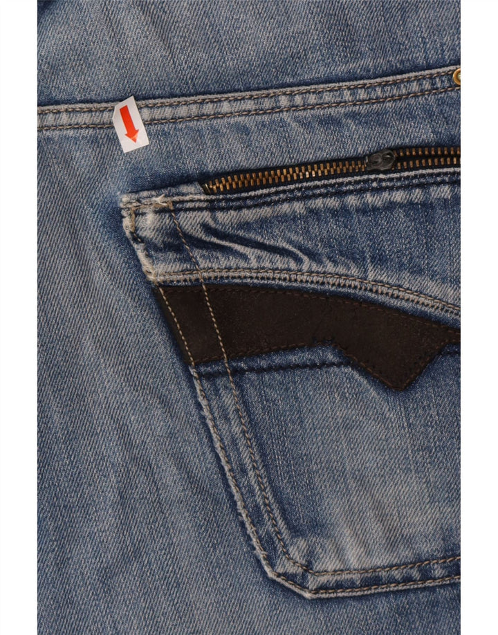 DIESEL Męskie jeansy slim W32 L32 Niebieskie bawełniane
