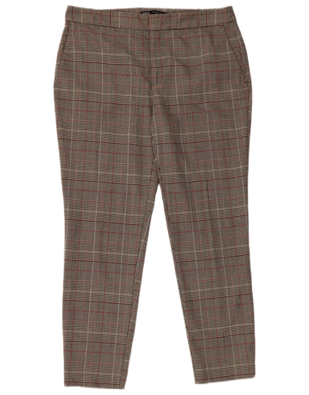 Spodnie damskie Zara Slim Chino EU 40 Medium W30 L27 Szara pepitka