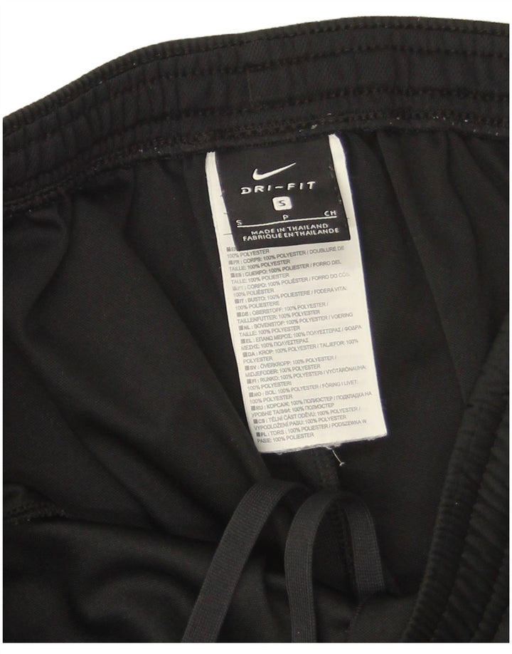 Damskie spodnie dresowe Nike Dri Fit UK 8, małe, czarne, poliestrowe