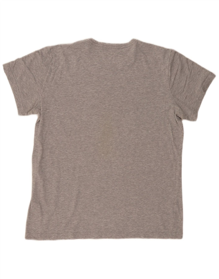 Męski T-shirt ADIDAS Climalite Graphic Top, duży, szary