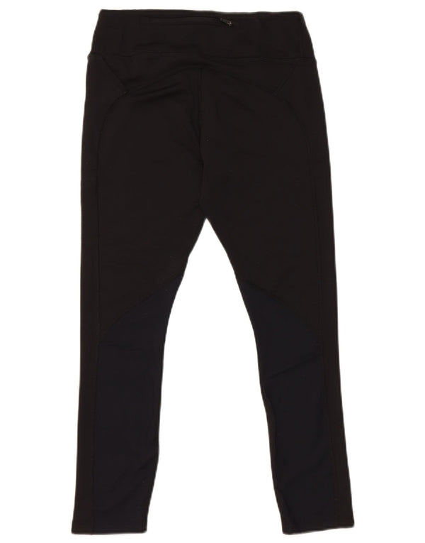 Damskie legginsy Nike Dri Fit UK 10, małe, czarne, poliestrowe