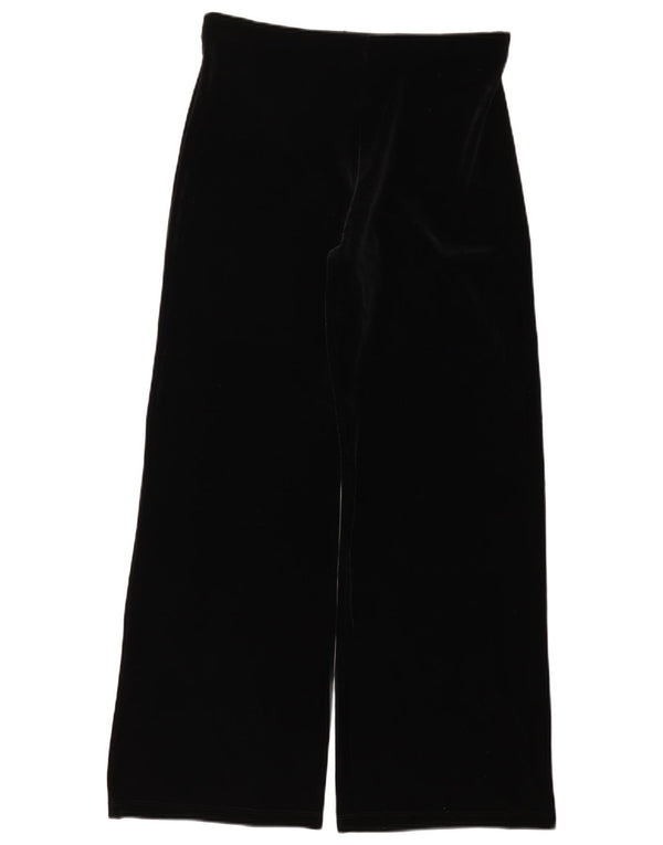 Marks & Spencer Damskie spodnie codzienne z szerokimi nogawkami UK 14 Medium W34 L30 Czarne
