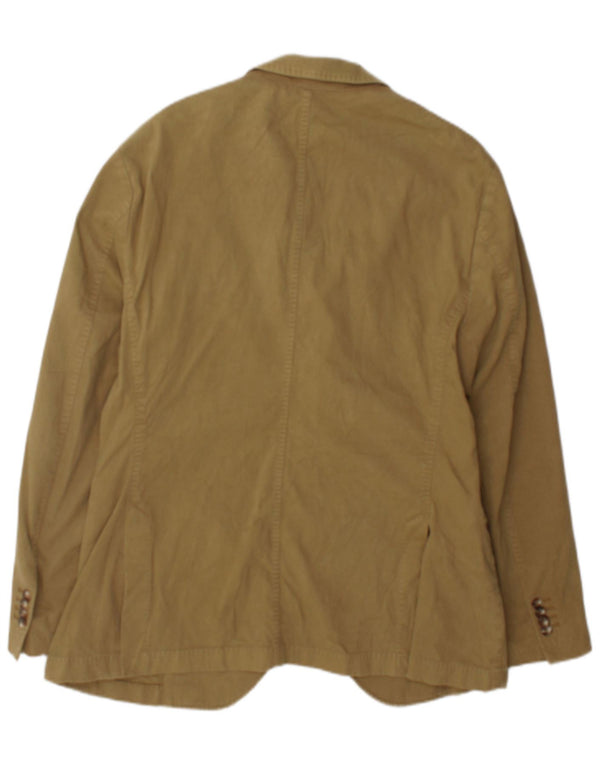 Męska marynarka zapinana na 2 guziki Massimo Dutti UK 36 Small Brown