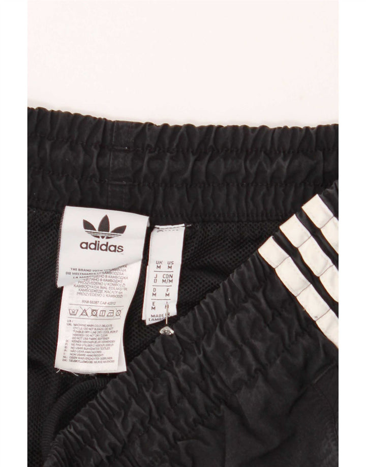 Męskie spodenki sportowe Adidas, średni czarny nylon
