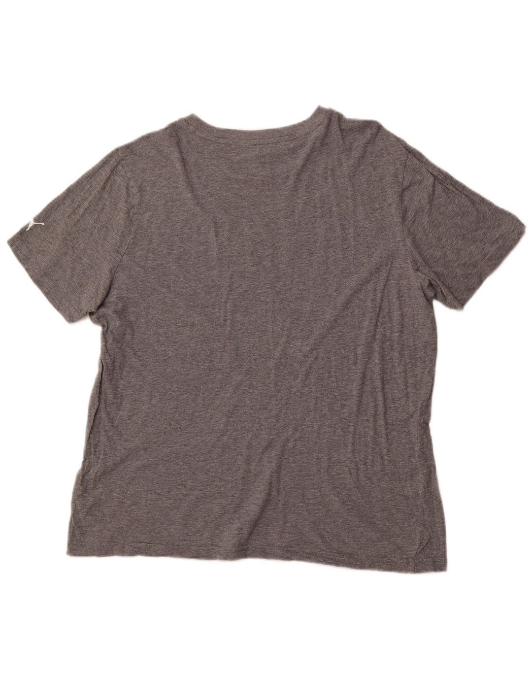 Damska koszulka z grafiką PUMA Top UK 16, duża, szara bawełna