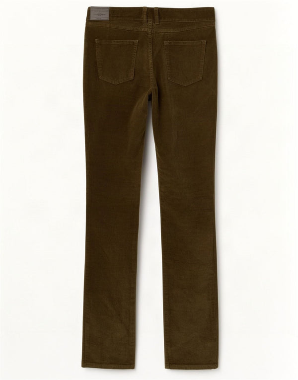 Spodnie damskie Zara Slim Welurowe spodnie codzienne EU 36 XS W26 L33 Khaki