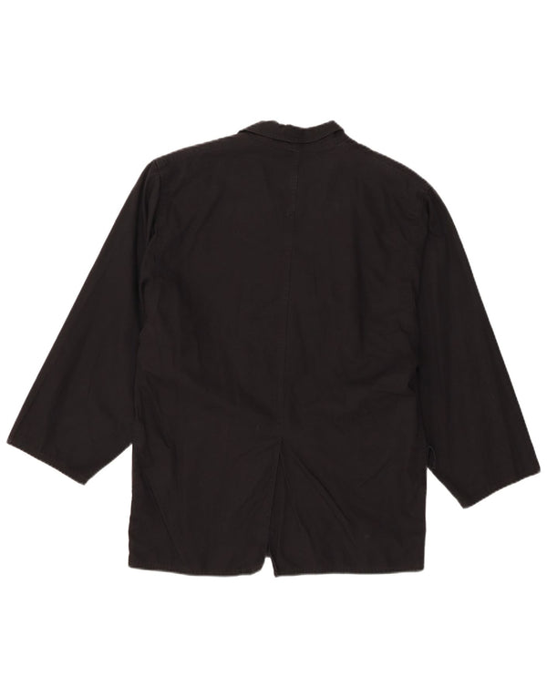 Anne Marie Beretta Womens Oversized Blazer Jacket IT 36 XS Black