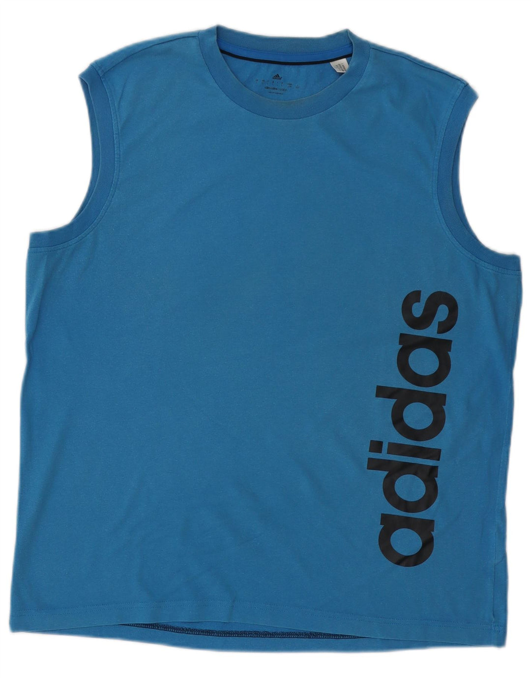 Adidas Męskie Climalite Graphic Kamizelka Top Duży Niebieski