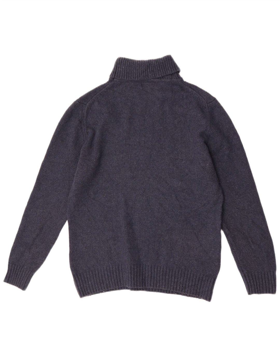 Męski sweter z golfem Zara, duży, granatowy