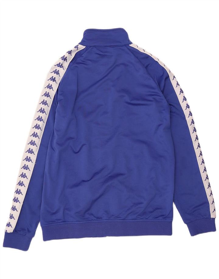 Męska kurtka dresowa Kappa z grafiką 2XL w kolorze niebieskim