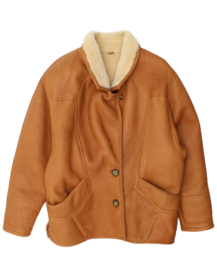 Damska kurtka Shearling Suprema IT 44 Średni Beżowy Shearling