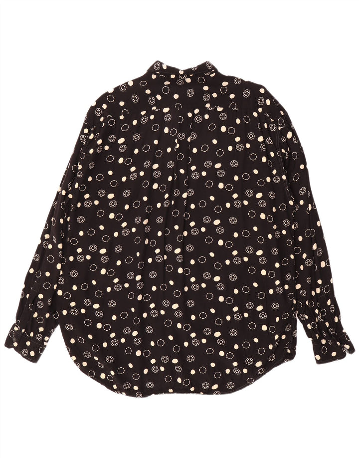 Koszula męska VINTAGE XL w kolorze czarnym w kwiaty