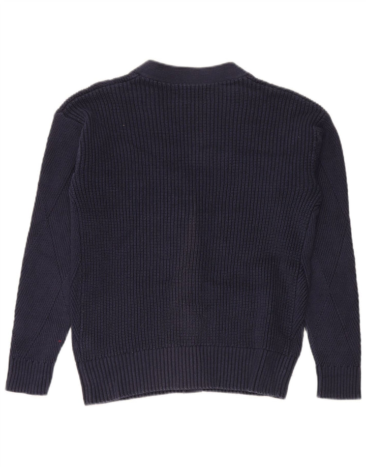 Marks & Spencer Damski sweter oversize UK 10, mały, granatowy