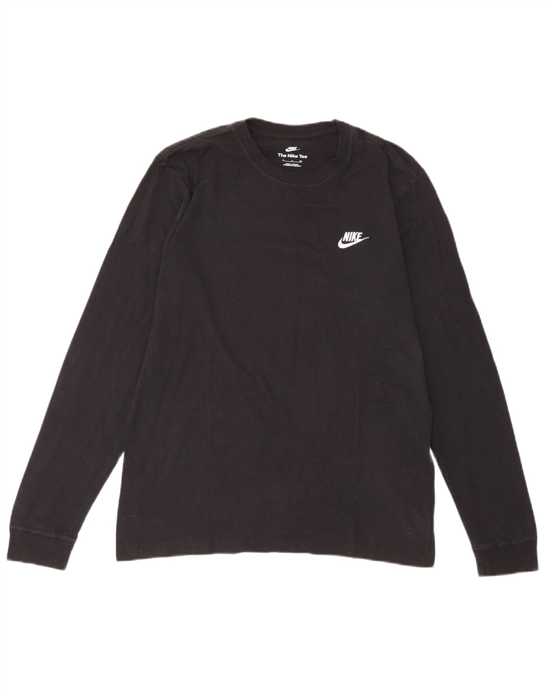 Męska koszulka Nike z długim rękawem, mała, czarna
