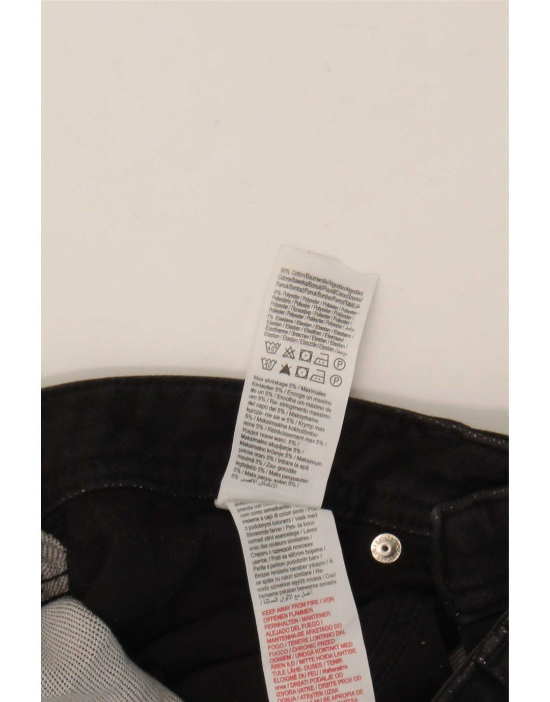 Męskie jeansy Jack & Jones GLENN Slim W32 L34 Czarne bawełniane