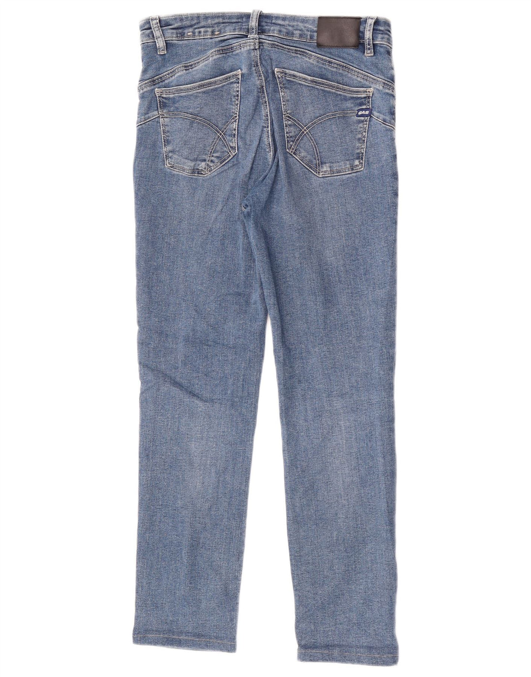 Damskie jeansy Gas W27 L26 Niebieskie bawełniane