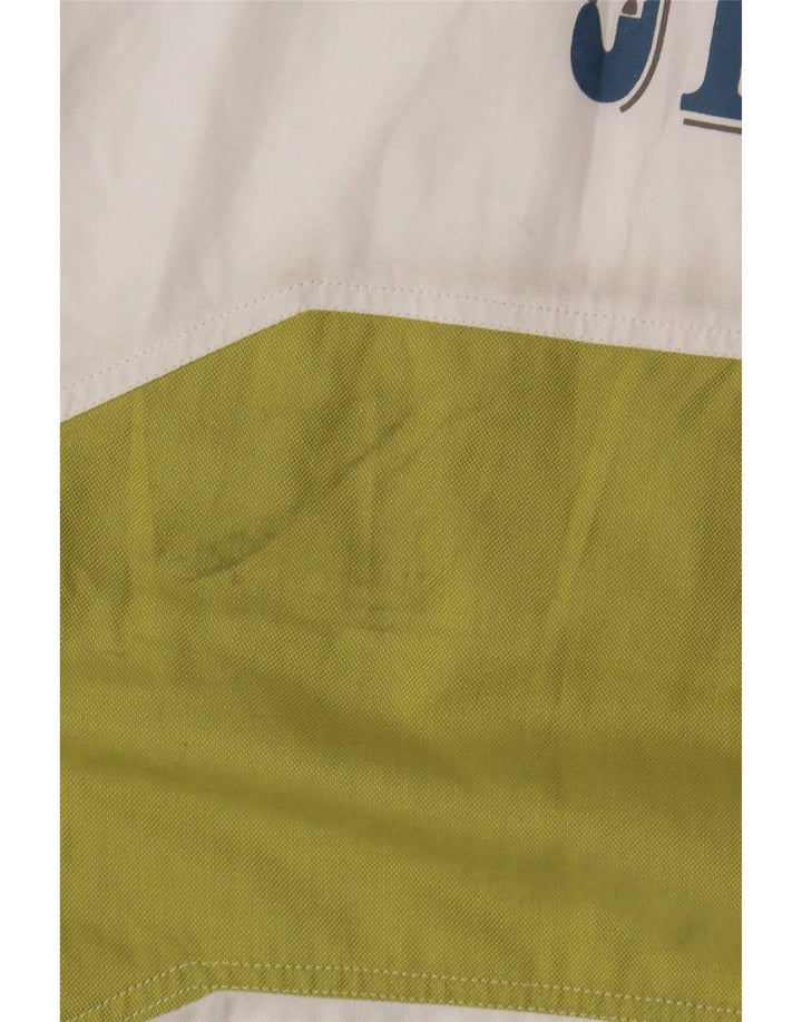 Męska graficzna koszula z krótkim rękawem JECKERSON XL w kolorze niebieskim