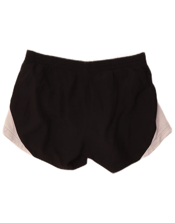 Damskie spodenki sportowe Nike UK 10, małe, czarne, z blokami kolorów