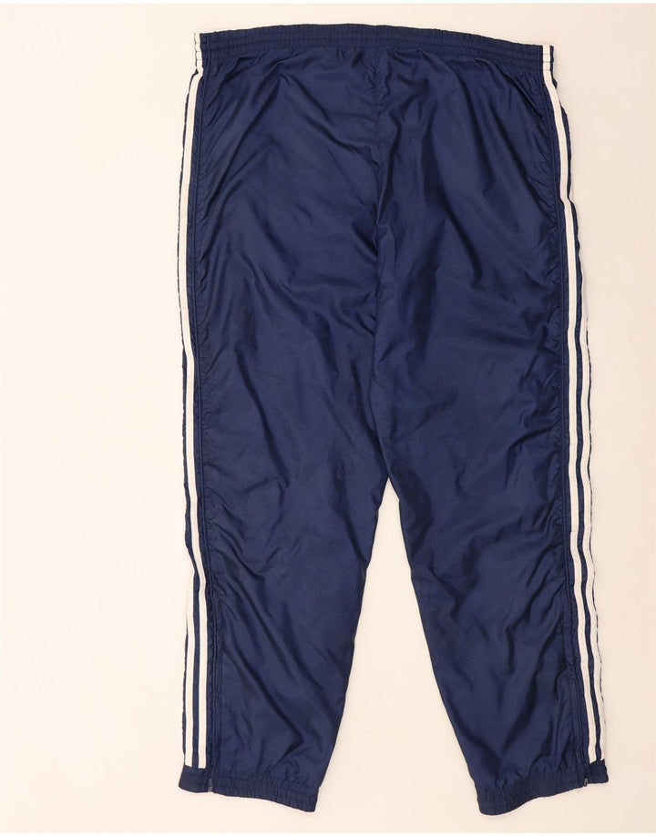 Męskie spodnie dresowe Adidas UK 40 Średni granatowy poliamid