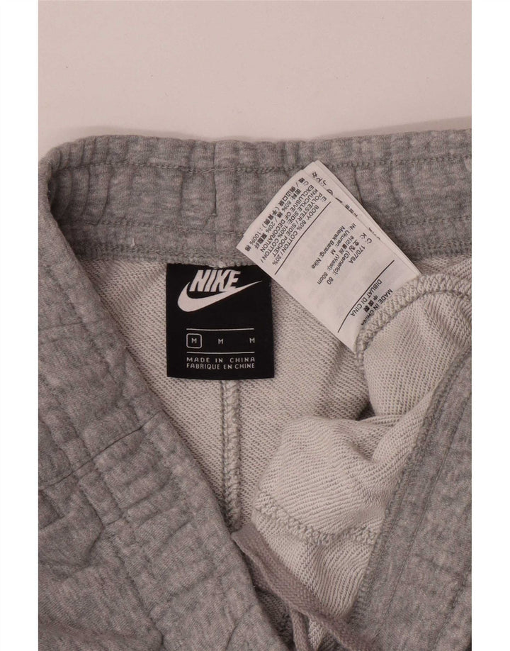 Męskie spodenki sportowe Nike, średnioszare, bawełniane