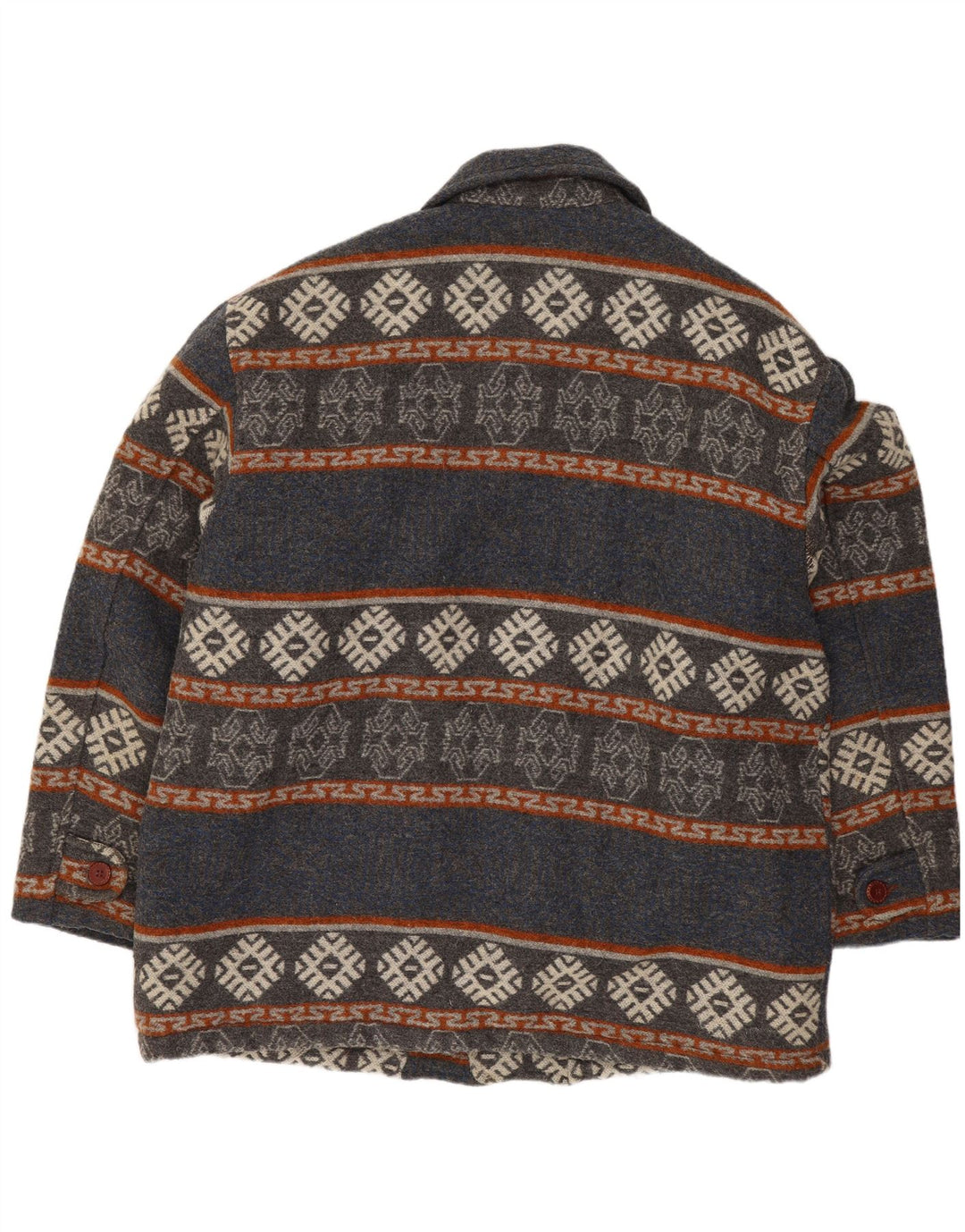 Kurtka męska Sherpa VINTAGE UK 42 XL granatowa Fair Isle